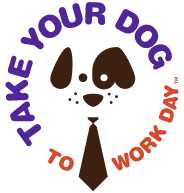 Take your dog to work day logo